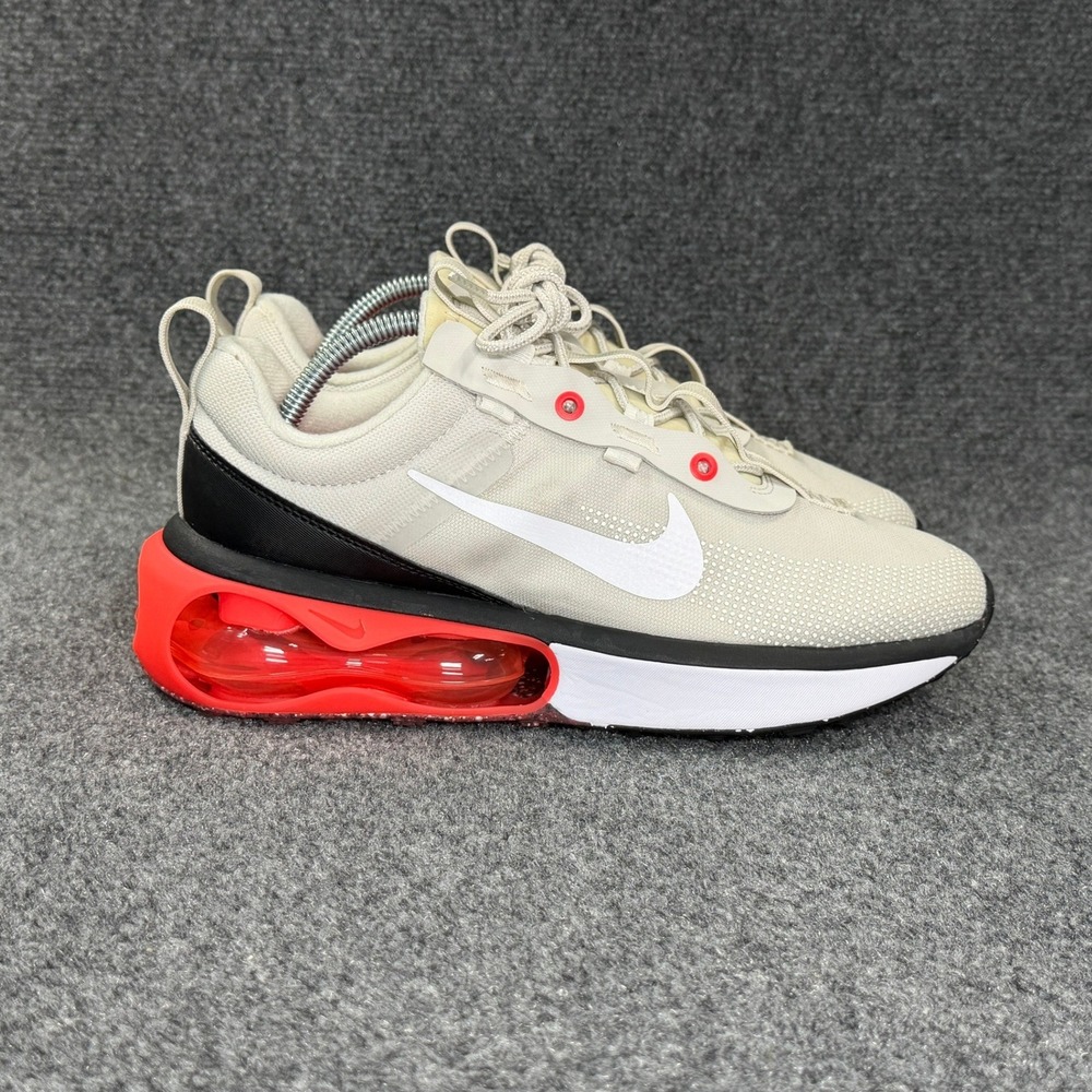 Nike  Air Max 2021 Running Shoes Women's 10.5 Light Bone Flash Crimson‎ Athletic